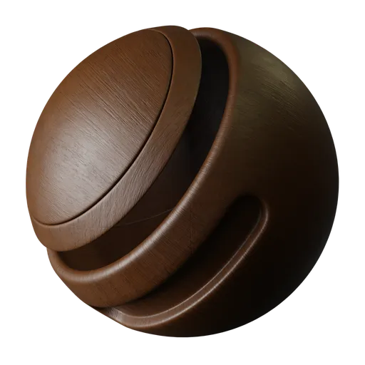 Brown Walnut Wood