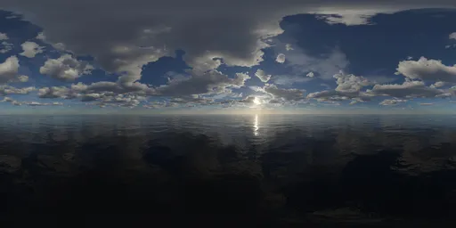 Bluesky cloud sunshine