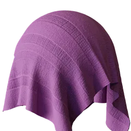 Purple Terrycloth