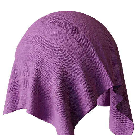 Purple Terrycloth