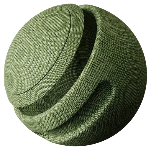 Book Cover Fabric Green