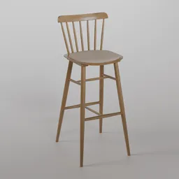 Ironica Barstool B116 - Honey