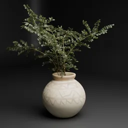 Decorative Vase Plant