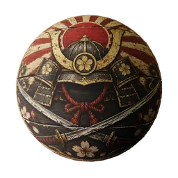 Samurai Arcane Wooden Chest