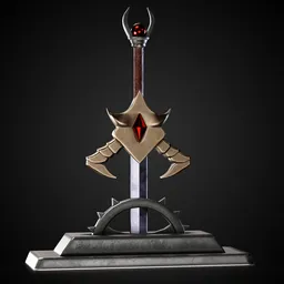 Mechanical Lever Game-Ready + 4K Textures | BlenderKit Series