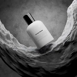 Monochrome Rock Cosmetic Bottle Showcase