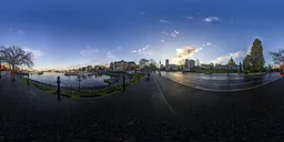 Downtown Victoria Cloudy Sunrise