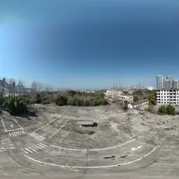 Ground building bluesky sunshine