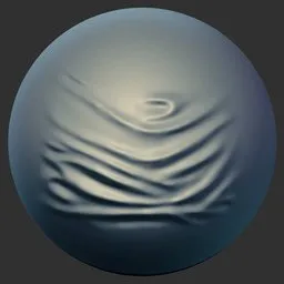 ER_Fabric Brush Diagonal Fold Lines