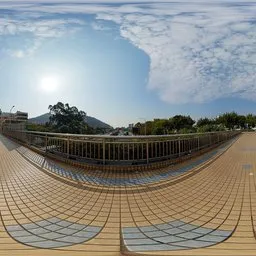 Daytime footbridge 24k