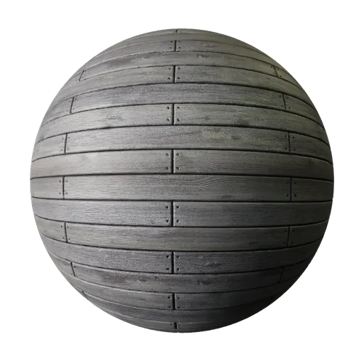 2K PBR tiling floorboards texture for Blender 3D material with displacement, seamless wood planks design.