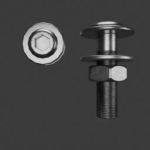 hex socket flanged button bolt