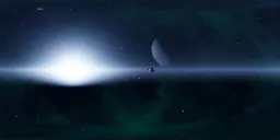 Deep Space Blue HDRI