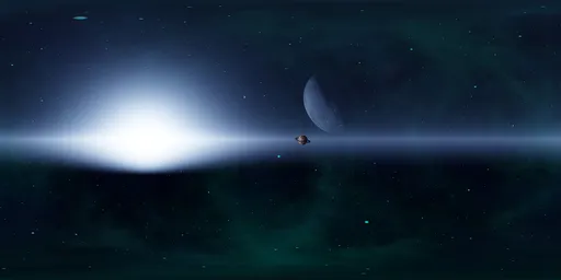 Deep Space Blue HDRI