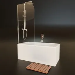 Full Bathroom Bathtub Set