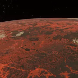 Red Planet Surface, 16k