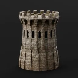 Castle Tower Turret