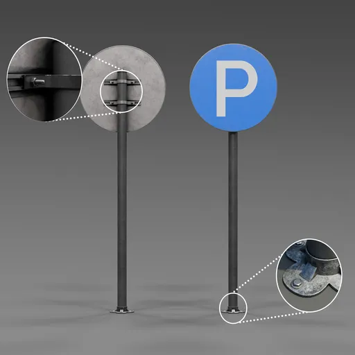 Sign parking