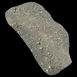 Scan Leaf gravel road