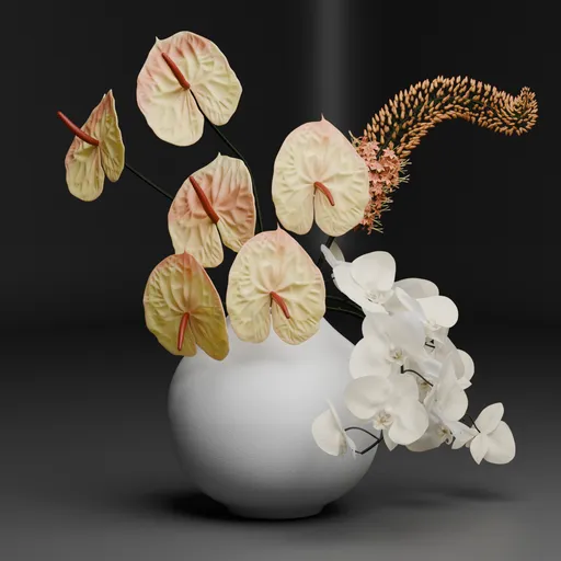 Minimal Floral Vase