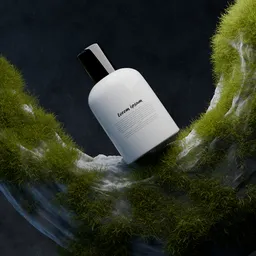 Mossy Rock Cosmetic Bottle
