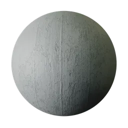 High-quality old concrete PBR material with detailed 2K textures for Blender 3D and other software.