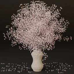 SJ-Minimal Gypsophila Love Bouquet