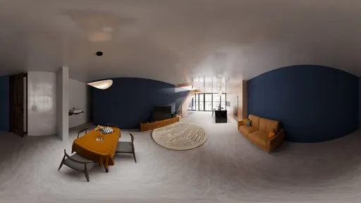 Modern Open-Concept Living Room