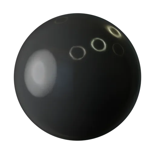 High-quality PBR Matte Metal Black material for 3D rendering in Blender and other applications.