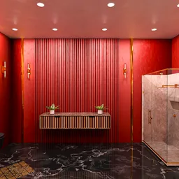 Miliministic bathroom