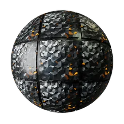 Emission tile Wall panel