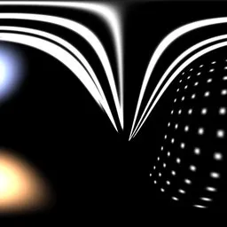 Hdr light black white studio