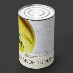 Tin Can Coriander Soup
