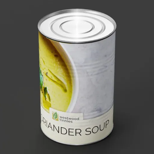 Tin Can Coriander Soup