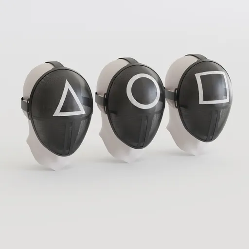 Squid Game Guard Masks