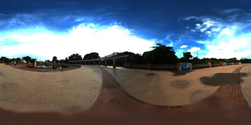 Bueng Phra Ram Park Fountain