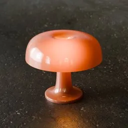 Orange Mushroom Table Lamp