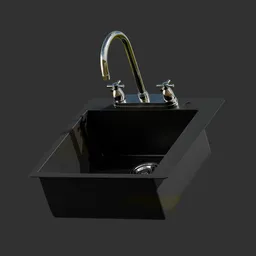 Sink S71 S712-F450 CR BK
