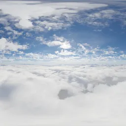 Bright Sunny Day Winter Aerial