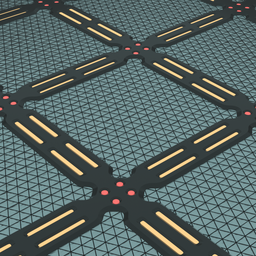 Modular Scifi Floor Seamless Tile
