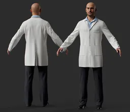 Doctor Male Character Medical