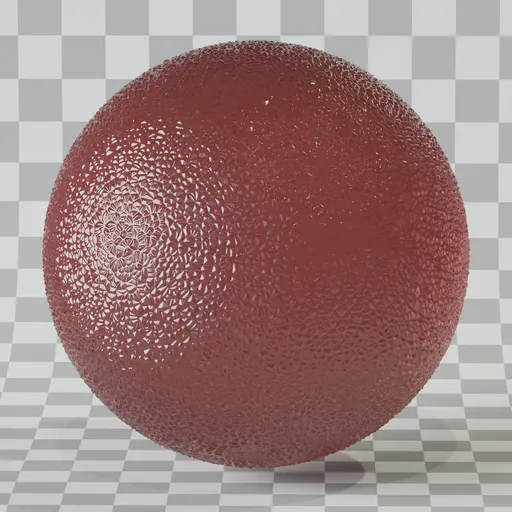 Diamond Patterned Glass Red