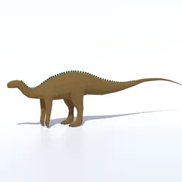 Low Poly Tenontosaurus