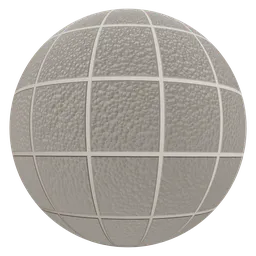 Procedural Square Dimpled Glass