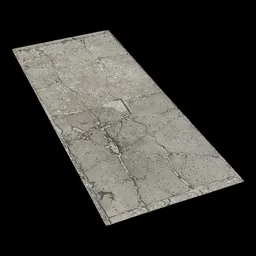 Scan Broken road white