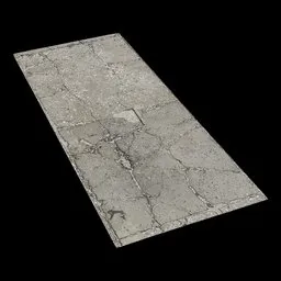 Scan Broken road white