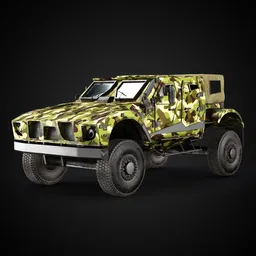 EM Military Vehicle | Rigged |