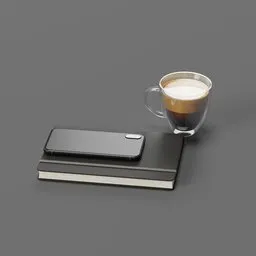 Desk Organizer with Smartphone