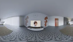 Modern Living Room Media Space