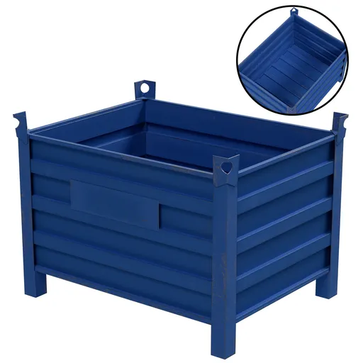 Metal Storage Bin